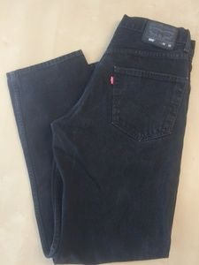 Levi black 550 Jeans 32x32